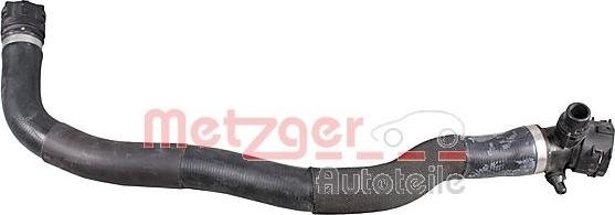 Metzger 2421434 - Шланг радіатора autocars.com.ua