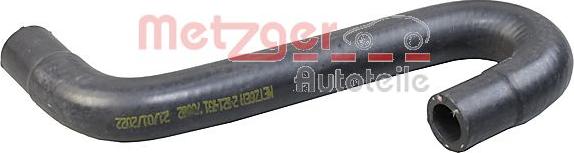 Metzger 2421451 - Шланг радіатора autocars.com.ua