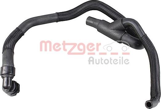 Metzger 2421458 - Шланг радіатора autocars.com.ua