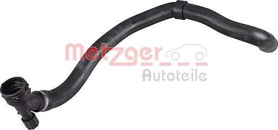 Metzger 2421466 - Шланг радіатора autocars.com.ua