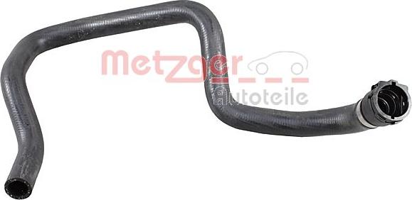 Metzger 2421473 - Шланг радіатора autocars.com.ua