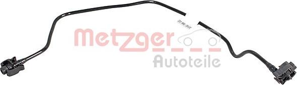 Metzger 2421492 - Шланг радіатора autocars.com.ua