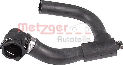 Metzger 2421526 - Шланг радіатора autocars.com.ua