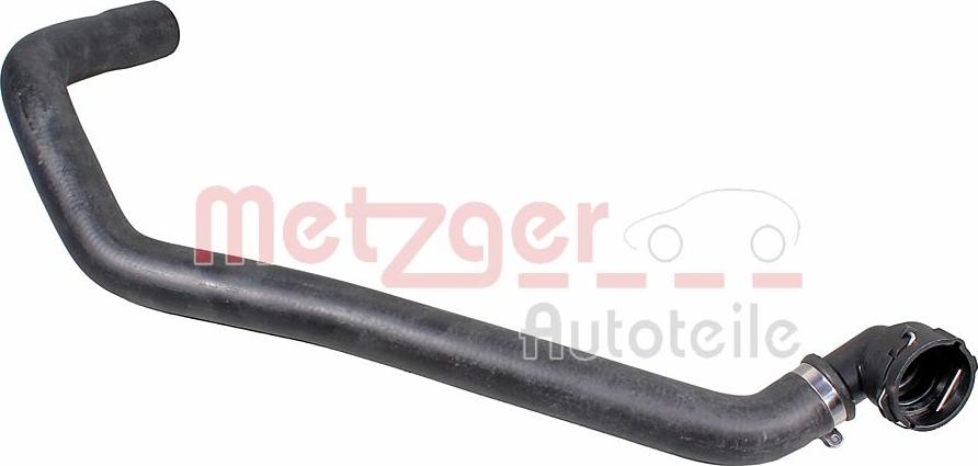 Metzger 2421528 - Шланг радіатора autocars.com.ua