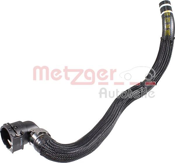 Metzger 2421531 - Шланг радіатора autocars.com.ua