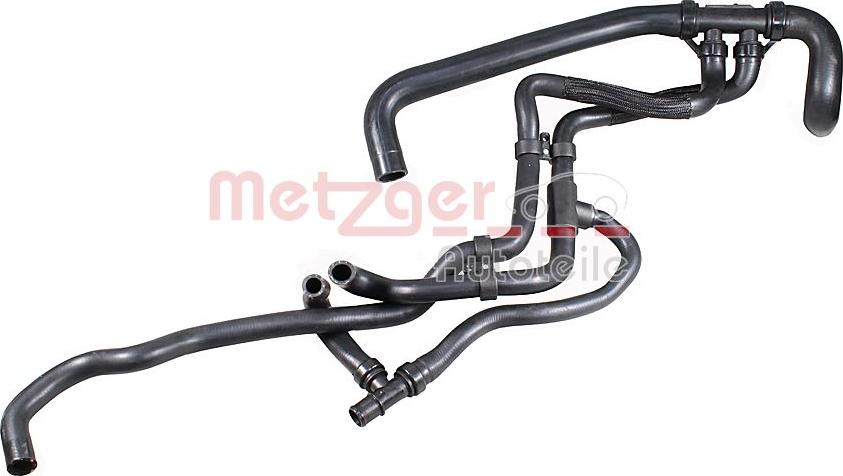 Metzger 2421549 - Шланг радіатора autocars.com.ua