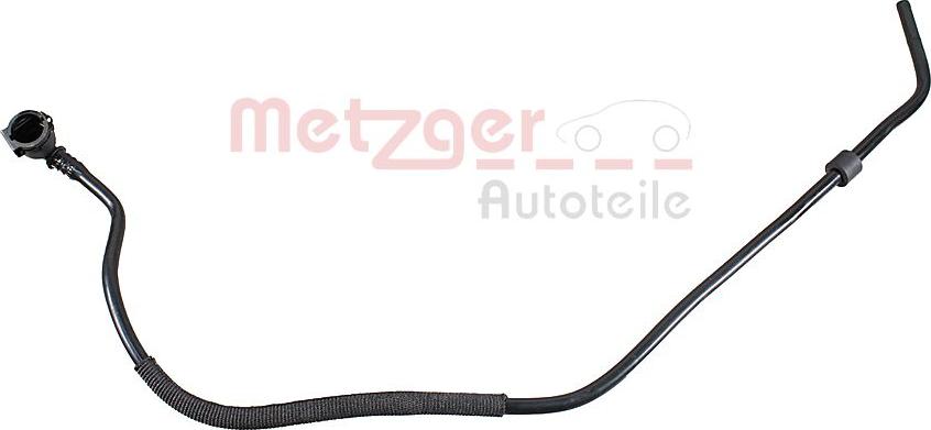 Metzger 2421552 - Шланг для видалення повітря, компенсаційний бак autocars.com.ua