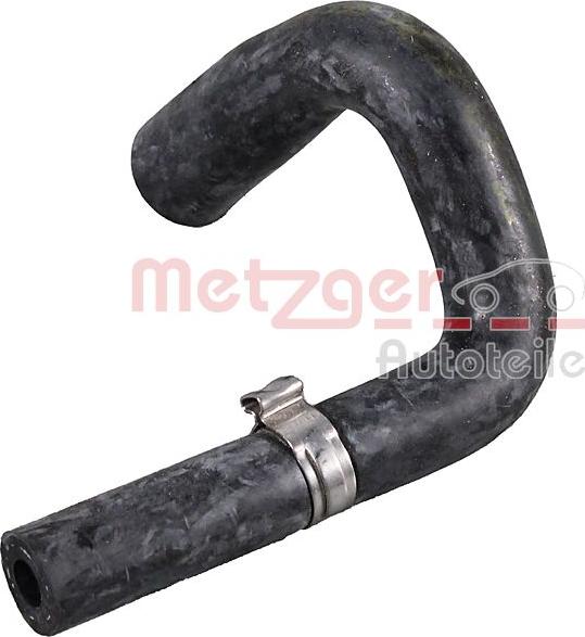 Metzger 2421555 - Шланг радіатора autocars.com.ua