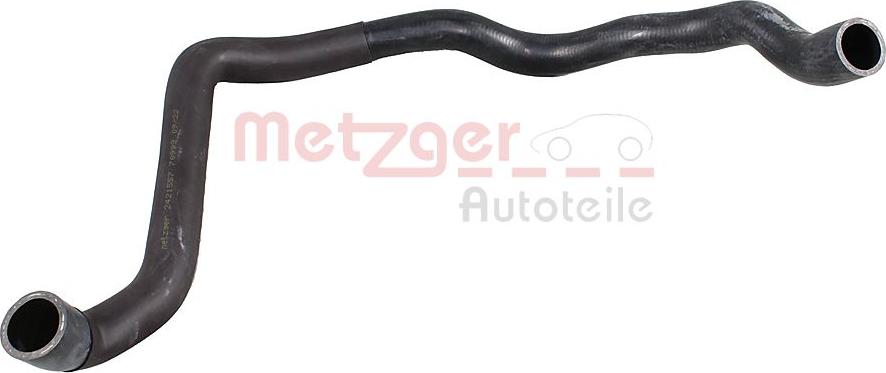 Metzger 2421557 - Шланг радіатора autocars.com.ua