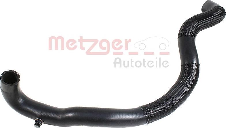 Metzger 2421566 - Шланг радіатора autocars.com.ua