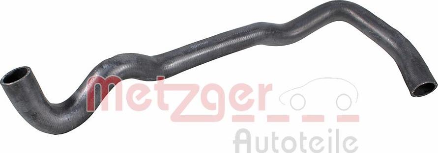 Metzger 2421569 - Шланг радіатора autocars.com.ua