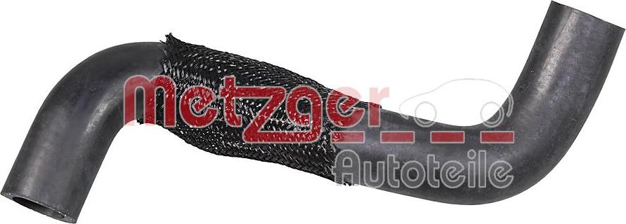 Metzger 2421572 - Шланг радіатора autocars.com.ua