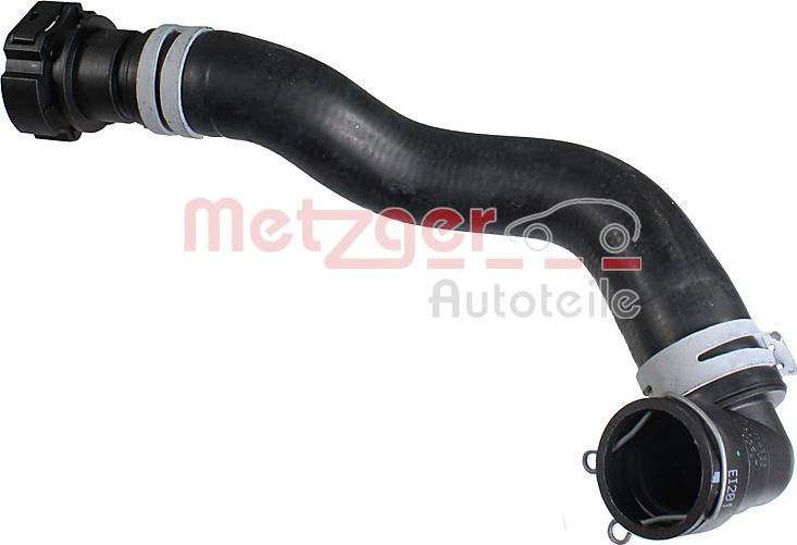 Metzger 2421600 - Шланг радіатора autocars.com.ua