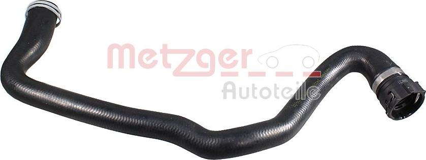 Metzger 2421602 - Шланг радіатора autocars.com.ua