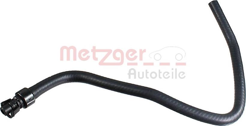 Metzger 2421603 - Шланг радіатора autocars.com.ua