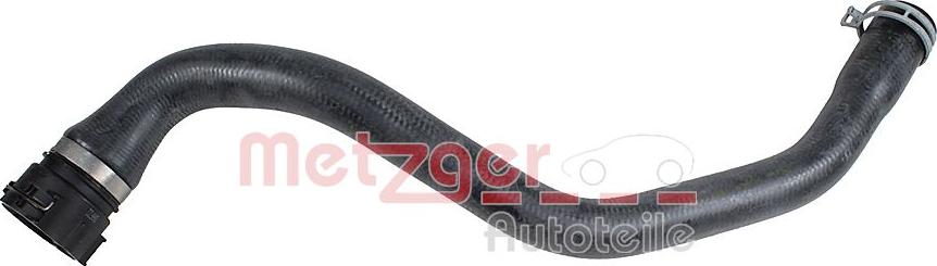 Metzger 2421604 - Шланг радіатора autocars.com.ua