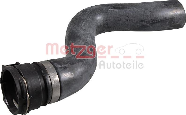 Metzger 2421607 - Шланг радіатора autocars.com.ua