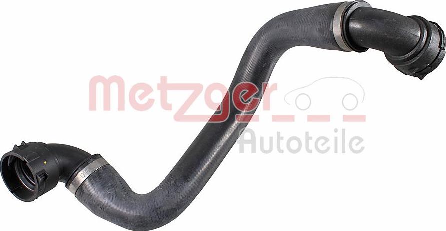 Metzger 2421618 - Шланг радіатора autocars.com.ua