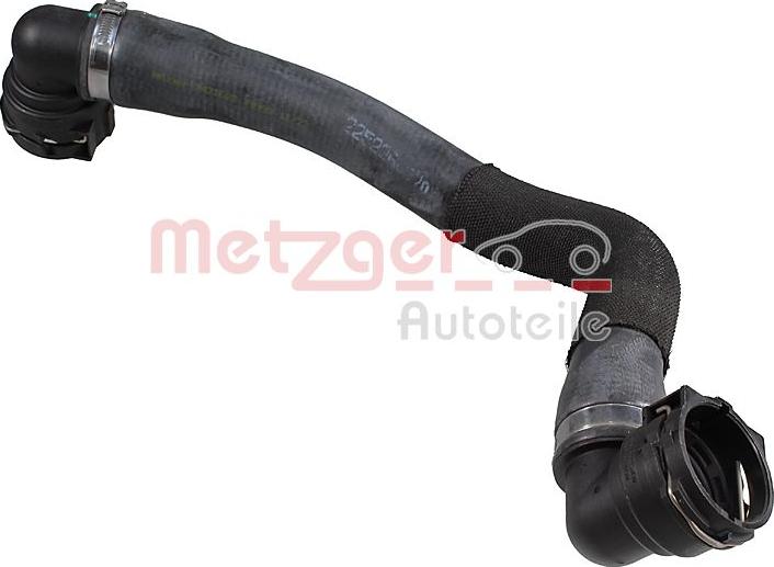 Metzger 2421623 - Шланг радіатора autocars.com.ua