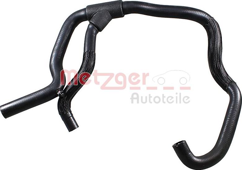 Metzger 2421634 - Шланг радіатора autocars.com.ua