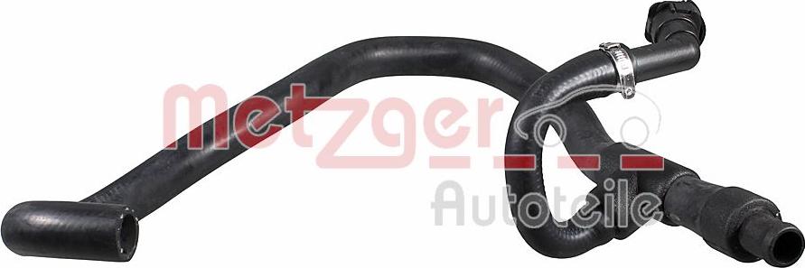 Metzger 2421638 - Шланг радіатора autocars.com.ua