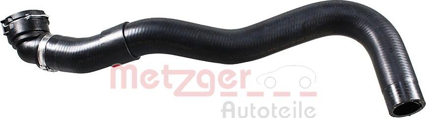 Metzger 2421639 - Шланг радіатора autocars.com.ua