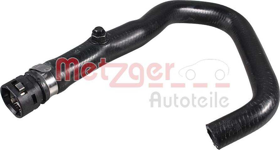 Metzger 2421640 - Шланг радіатора autocars.com.ua