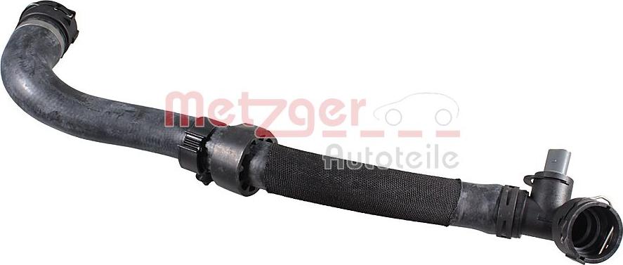 Metzger 2421666 - Шланг радиатора avtokuzovplus.com.ua