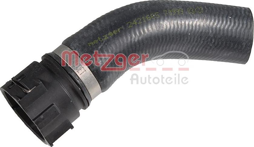 Metzger 2421669 - Шланг радиатора avtokuzovplus.com.ua