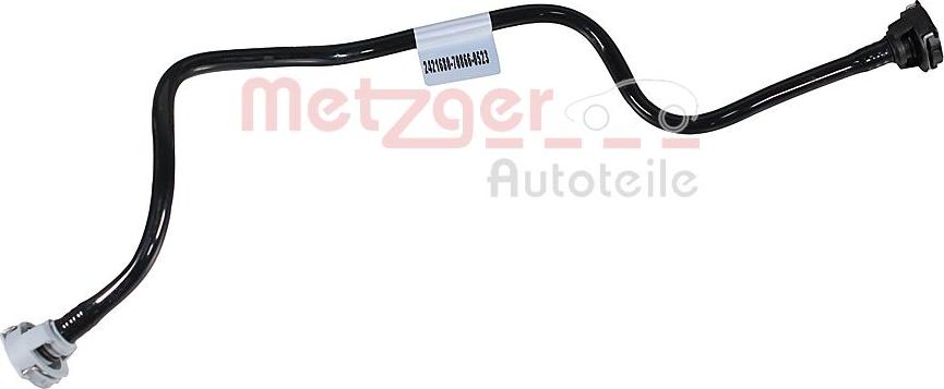 Metzger 2421680 - Шланг радіатора autocars.com.ua