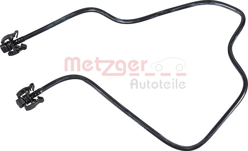 Metzger 2421697 - Шланг радіатора autocars.com.ua