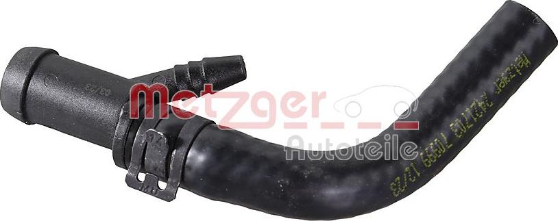 Metzger 2421703 - Шланг радиатора avtokuzovplus.com.ua