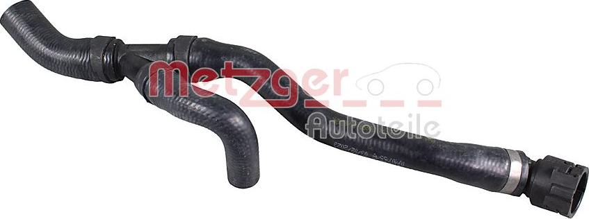 Metzger 2421704 - Шланг радіатора autocars.com.ua
