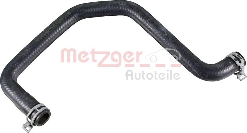 Metzger 2421705 - Шланг радіатора autocars.com.ua