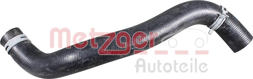 Metzger 2421723 - Шланг радіатора autocars.com.ua