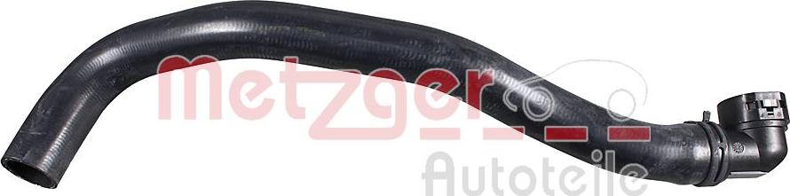 Metzger 2421725 - Шланг радіатора autocars.com.ua