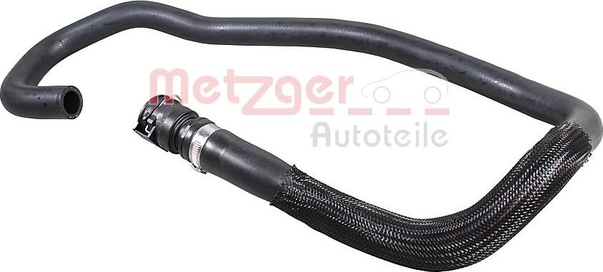 Metzger 2421737 - Шланг радіатора autocars.com.ua