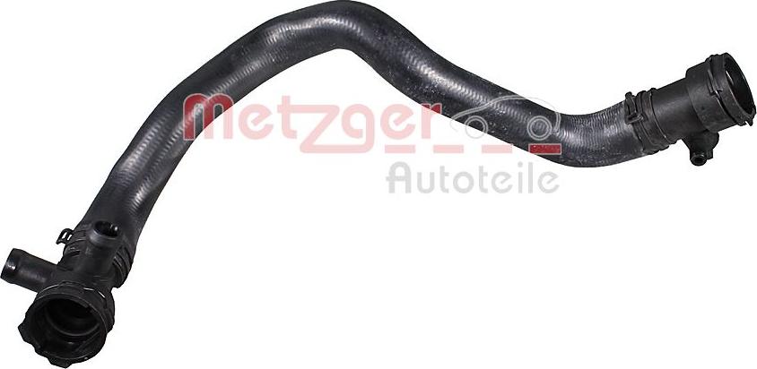 Metzger 2421741 - Шланг радіатора autocars.com.ua