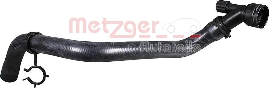 Metzger 2421748 - Шланг радіатора autocars.com.ua