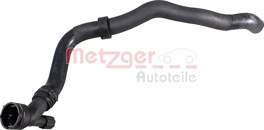 Metzger 2421751 - Шланг радіатора autocars.com.ua