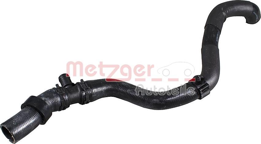 Metzger 2421752 - Шланг радіатора autocars.com.ua