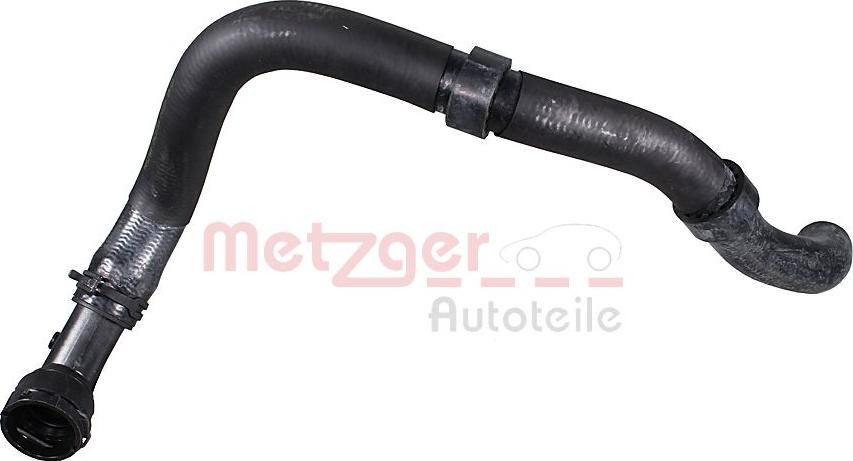 Metzger 2421754 - Шланг радіатора autocars.com.ua