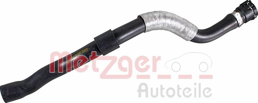 Metzger 2421755 - Шланг радіатора autocars.com.ua