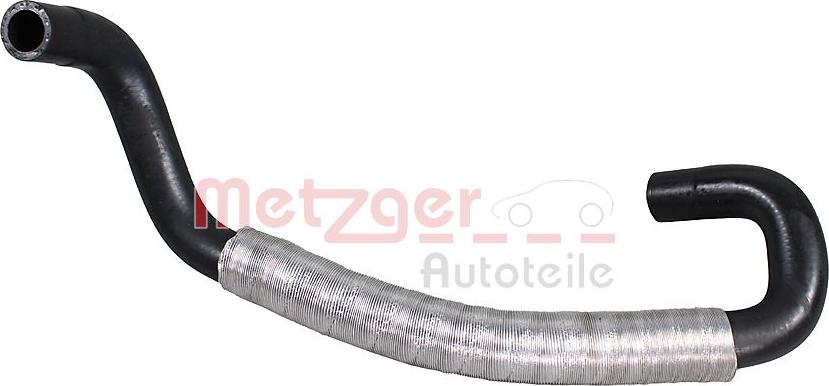 Metzger 2421762 - Шланг радіатора autocars.com.ua