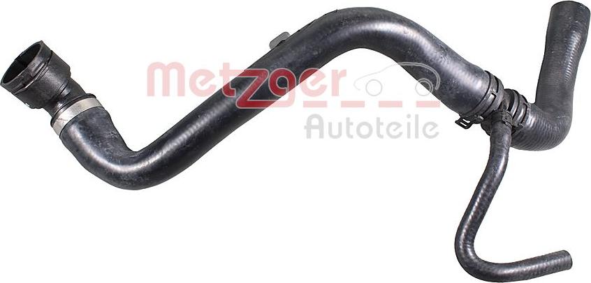 Metzger 2421775 - Шланг радіатора autocars.com.ua