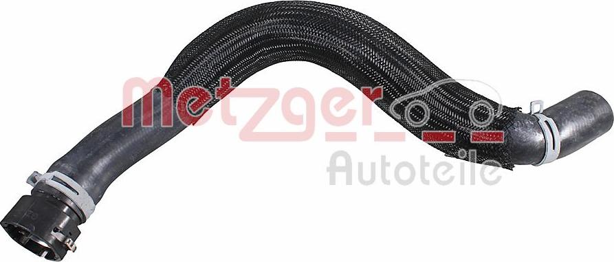 Metzger 2421777 - Шланг радіатора autocars.com.ua