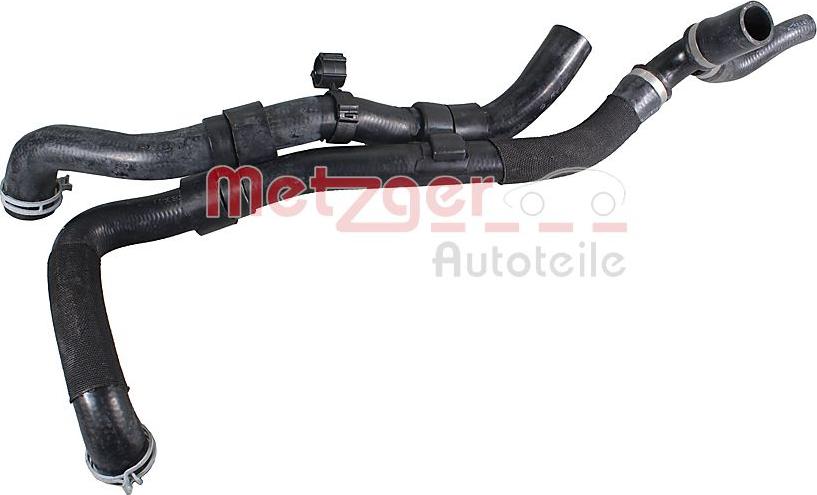 Metzger 2421783 - Шланг радіатора autocars.com.ua