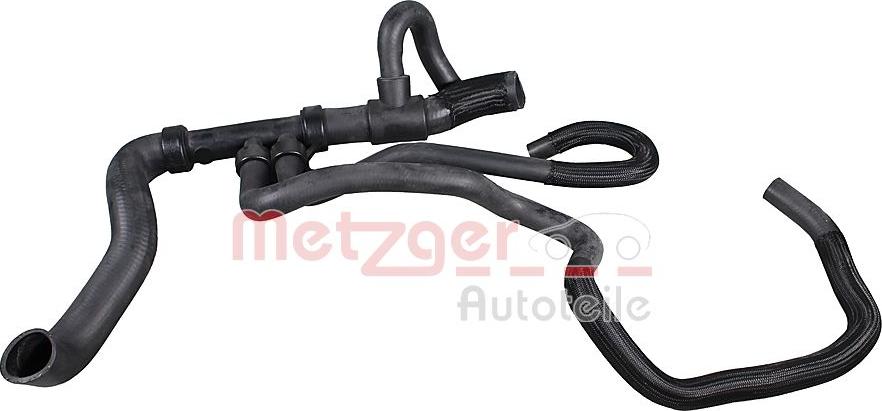 Metzger 2421784 - Шланг радіатора autocars.com.ua