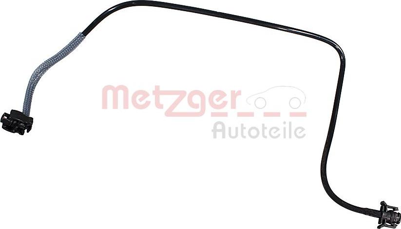 Metzger 2421786 - Шланг радіатора autocars.com.ua