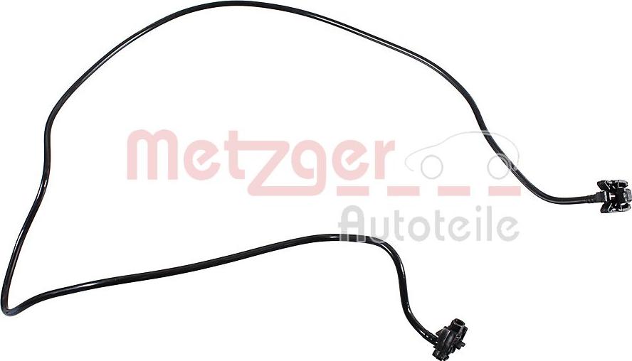 Metzger 2421793 - Шланг радіатора autocars.com.ua